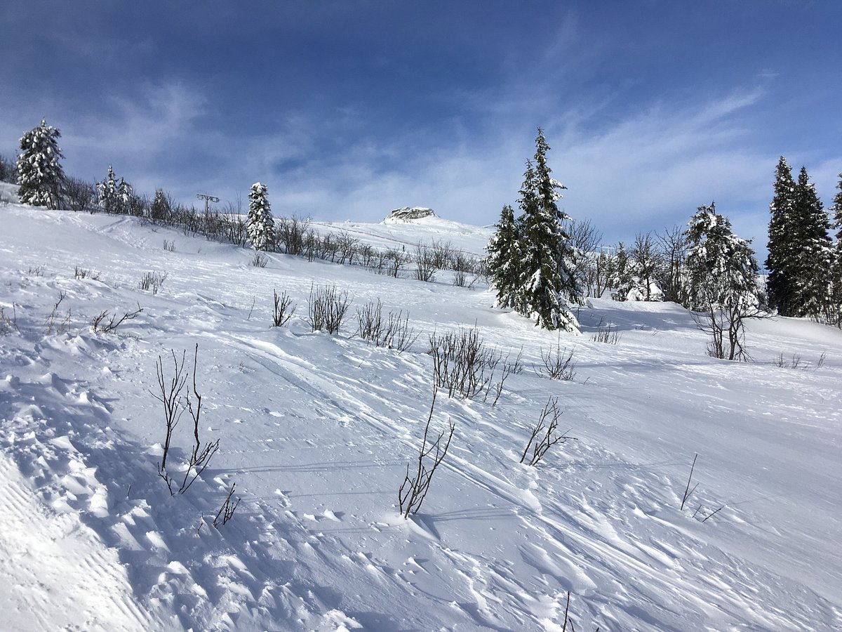 Praděd | ​Myšák – Malá Morávka in Czech Republic - a snowy slope with lots of snow on it.