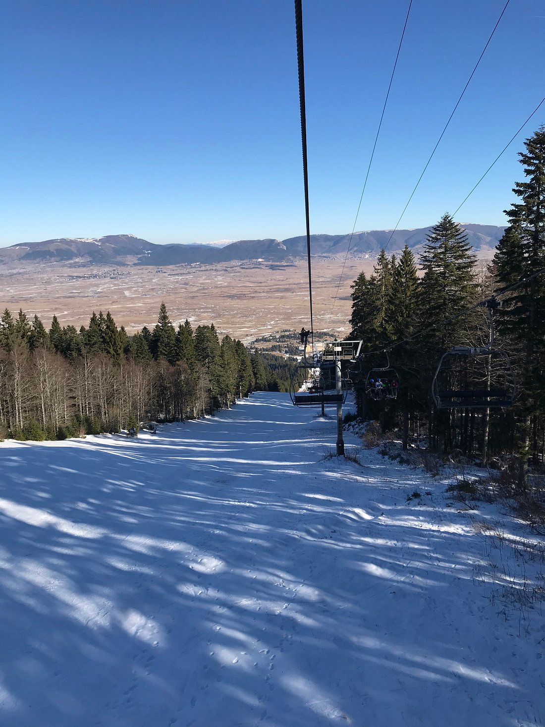 Adria Ski – Kupres in Bosnia and Herzegovina - the view from the top of the mountain.