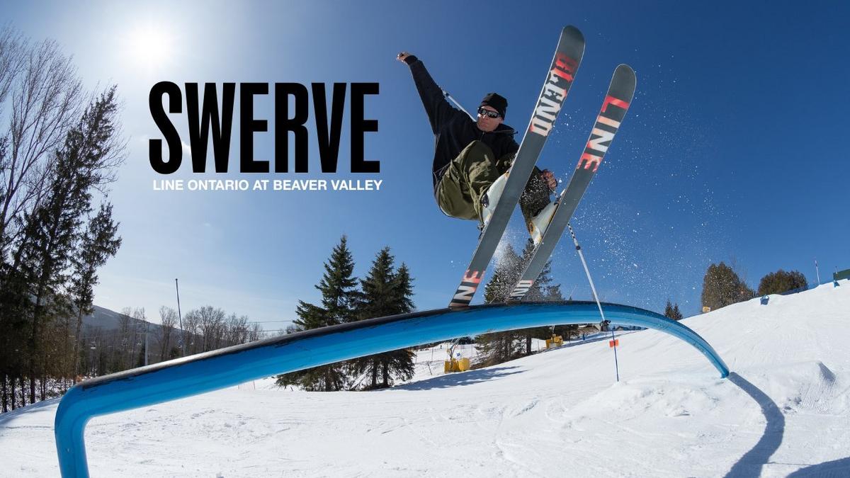 Beaver Valley Ski Club in Canada - a snowboarder doing a trick in the air.