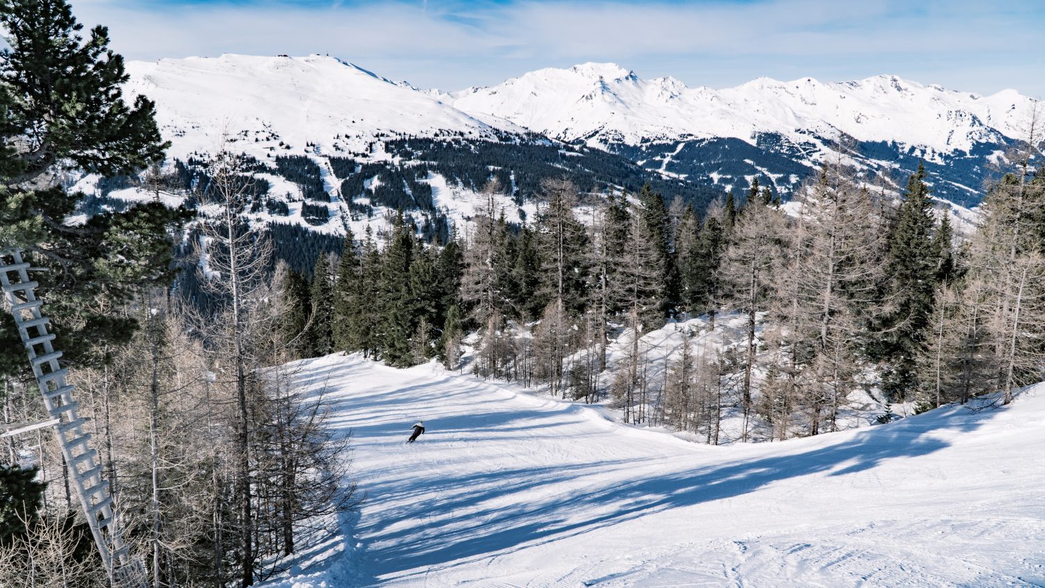 Graukogel – Bad Gastein in Austria - a view of the mountains from a ski slope.