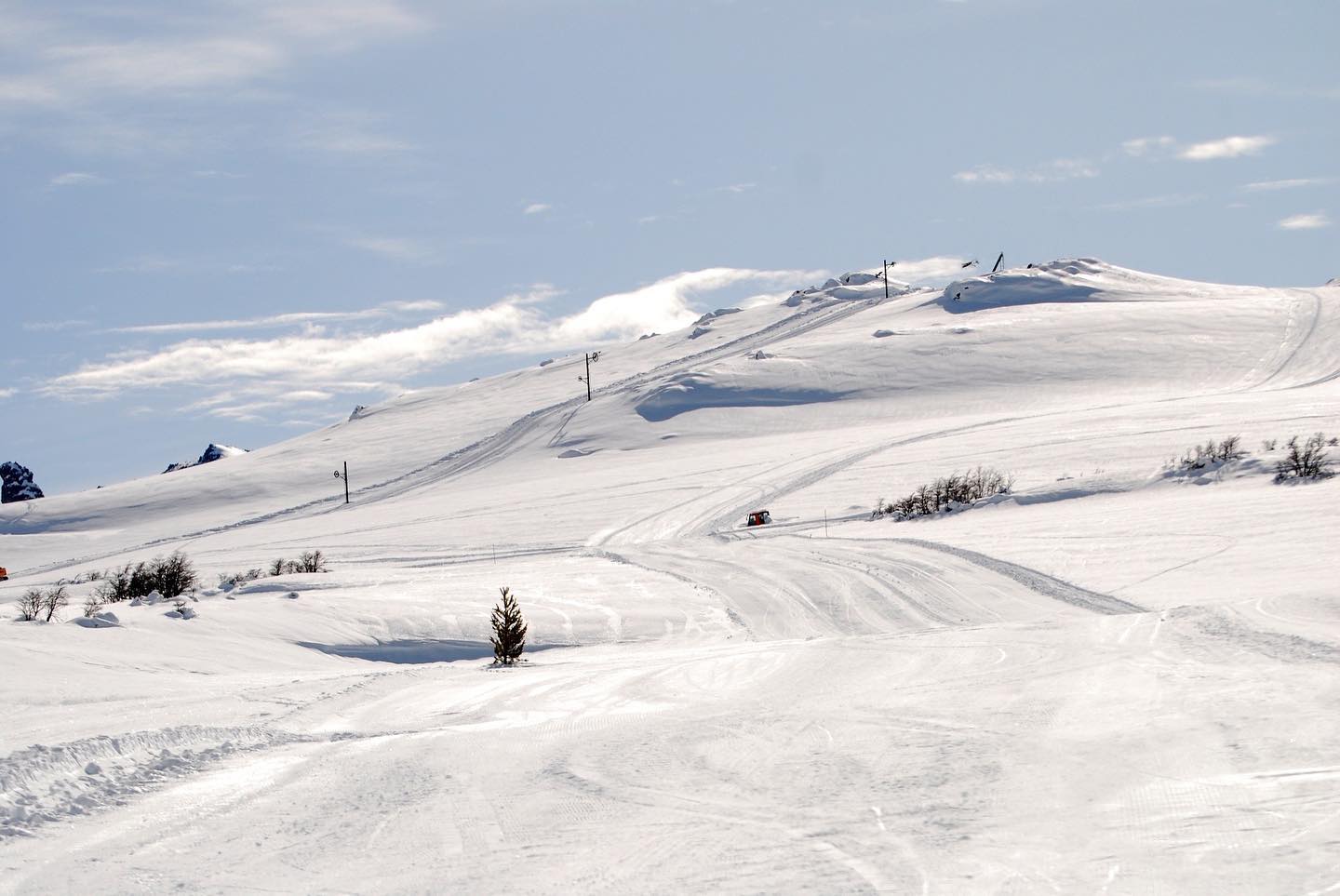 Cerro Perito Moreno – El Bolsón in Argentina - the snow is white.