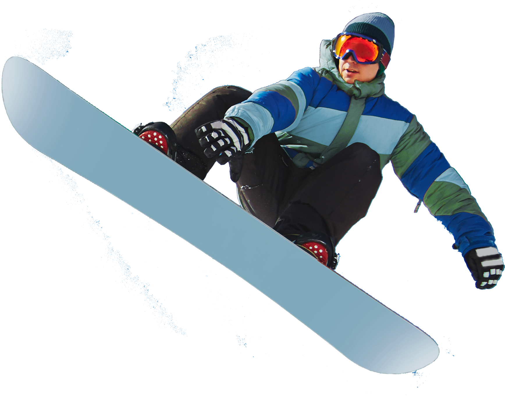 A snowboarder gliding down the slopes in Manzaneda Ourense Spain showcasing a blend of adventure and the stunning snow-covered landscape.