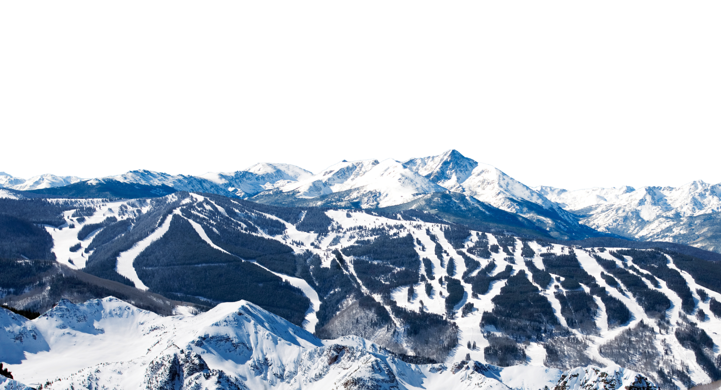 Hidden Valley - PA in USA - snow capped mountains png.