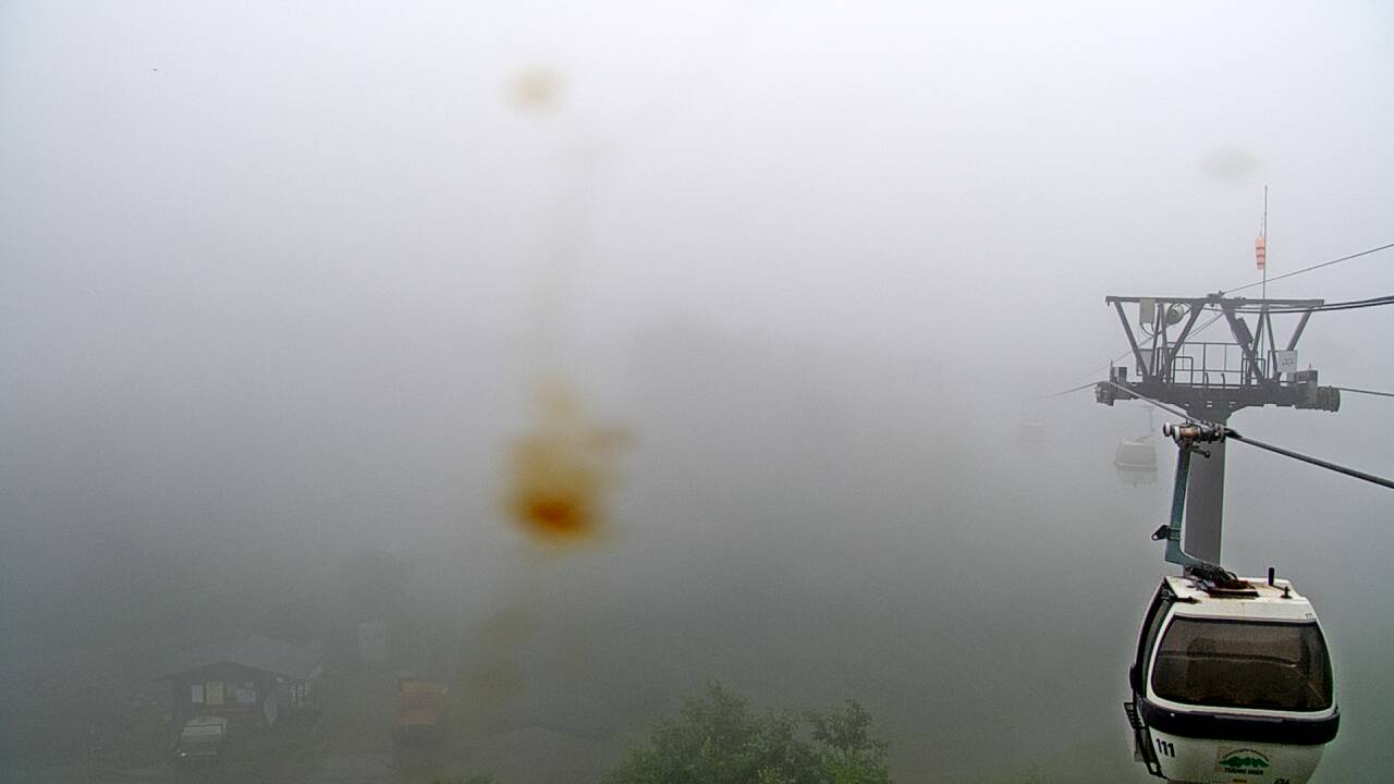 Rewild Ninja Snow Highland in Japan - the view from the top of the mountain.