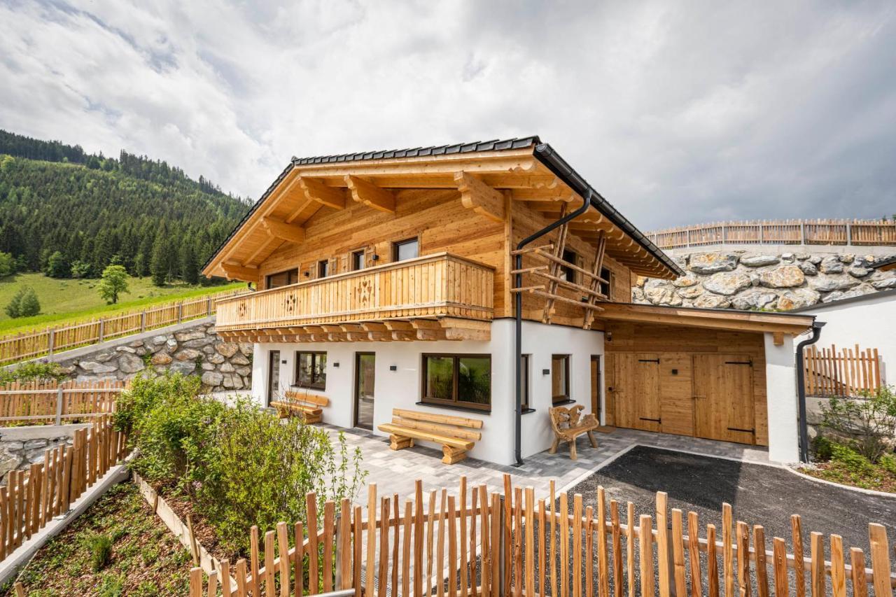 Fageralm – Forstau in Austria: the building where the vacation home is located.
