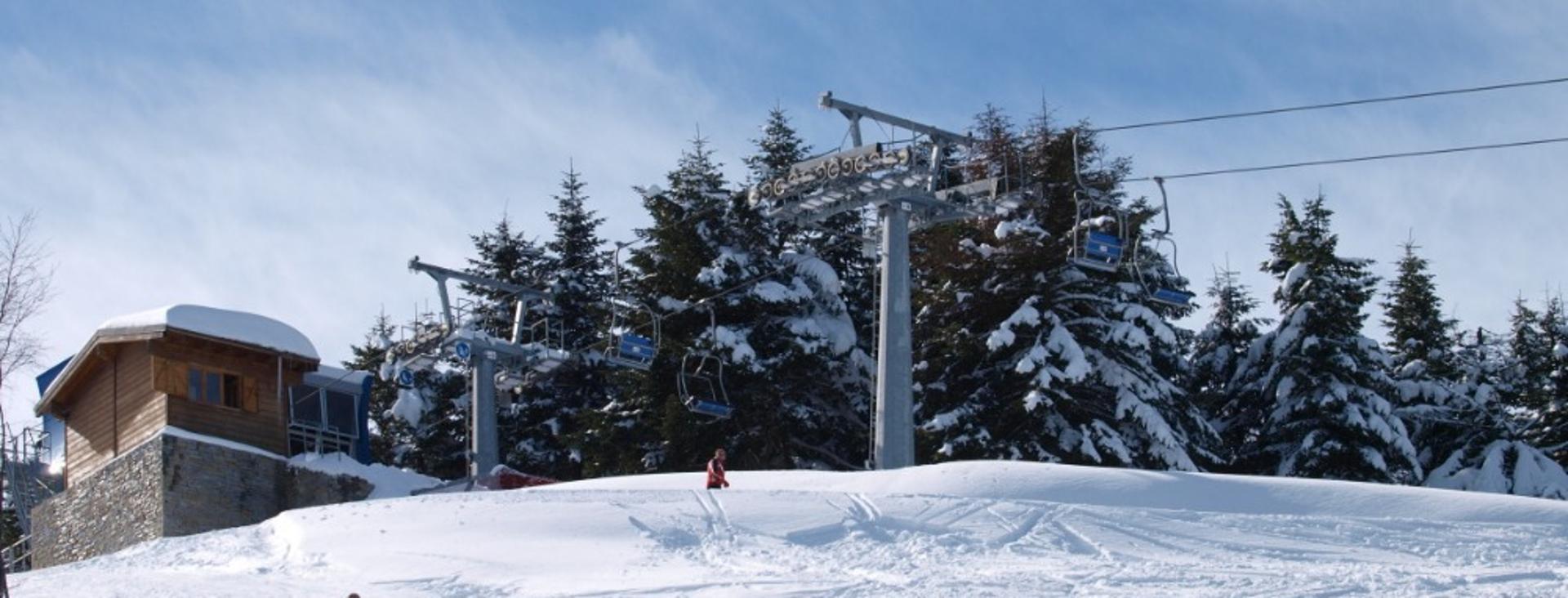 St.Gréé in Italy - snow on the ground.