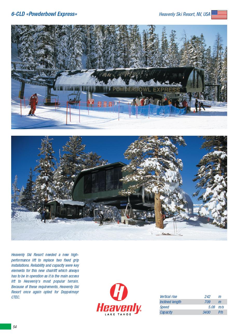 Heavenly in USA - an image of a house in the snow.