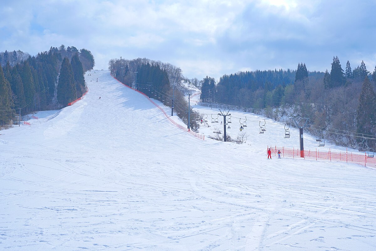 Kyowa in Japan - a snow covered ski slope.