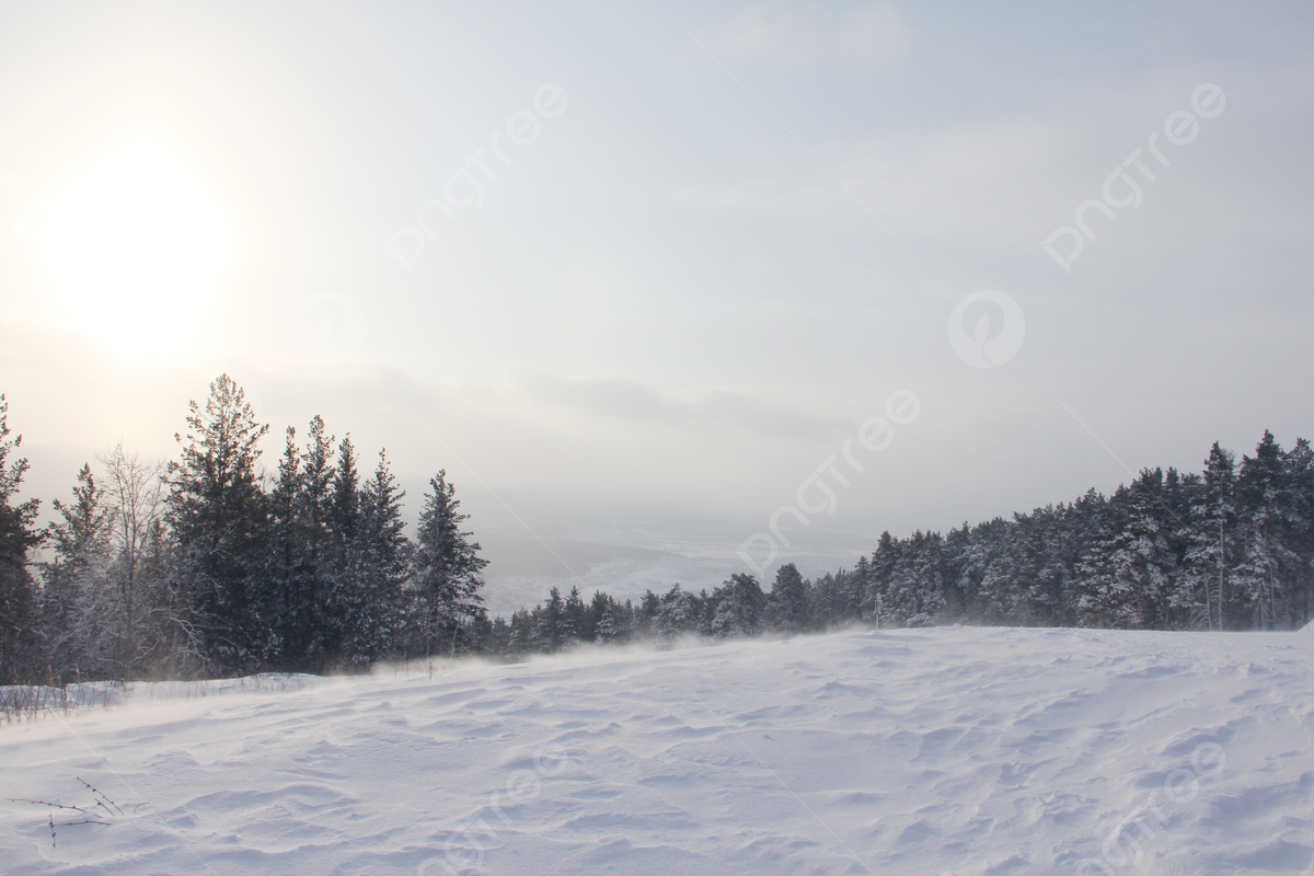 Mratkino in Russia - snow on the ground.