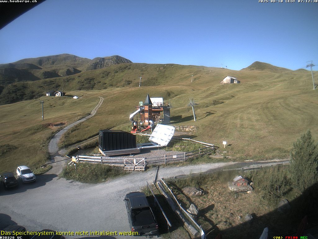 Fideriser Heuberge in Switzerland - an image of a black background with white text.
