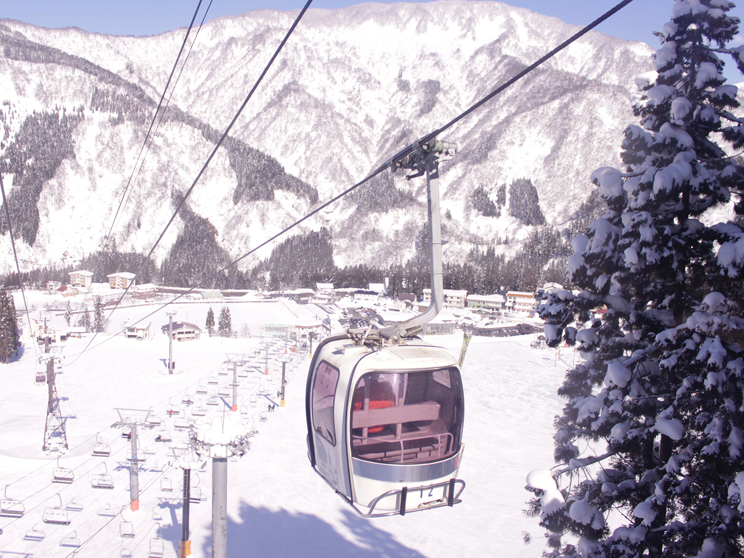 Kanazawa Municipal in Japan - snow on the ground.