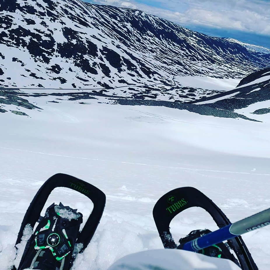 Stryn Vinterski in Norway - a pair of skis sitting in the snow.