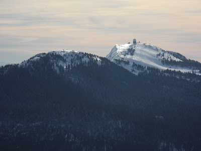 Le Noirmont in France - a mountain covered in snow.