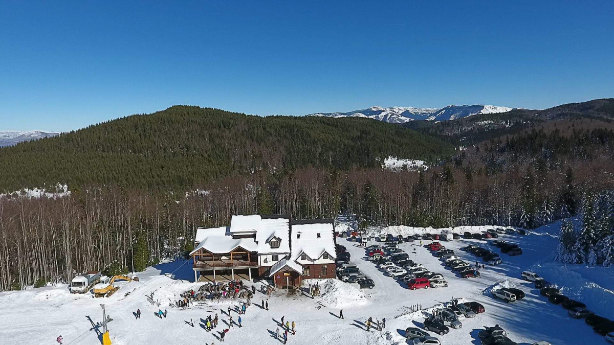 Radusa in Bosnia and Herzegovina - the sky is clear and blue.