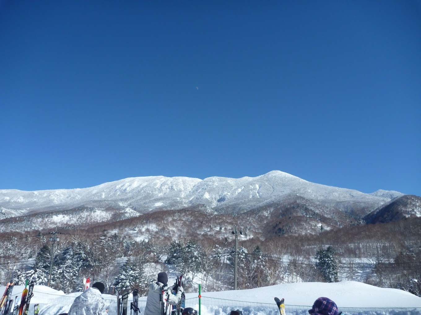 Shiga Kogen Terakoya in Japan - a group of people standing in the snow.