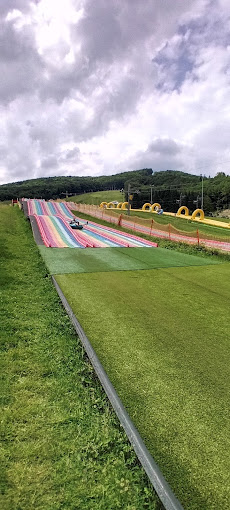 Valčianska Valley in Slovakia - the grass is green.