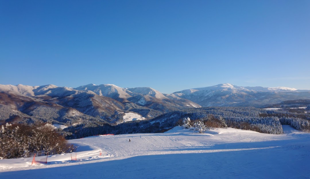 Hagurosan in Japan - the view from the top of the mountain.