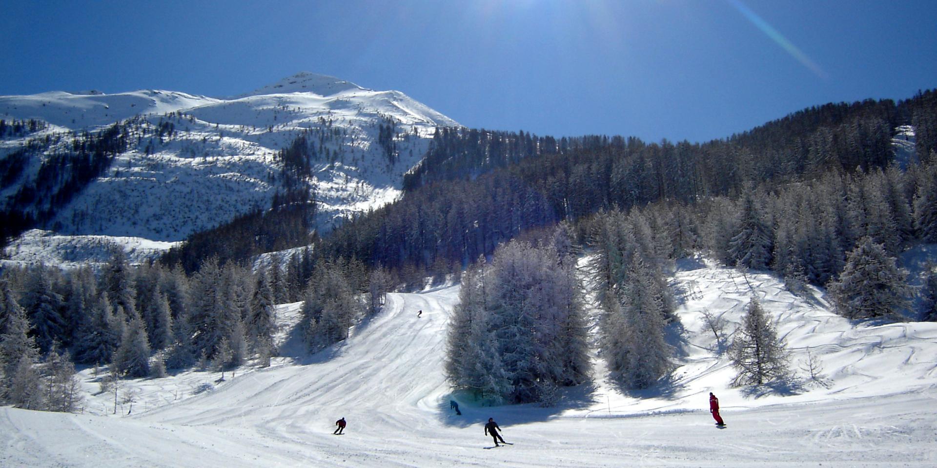 Serre-Eyraud in France - the sun is shining.