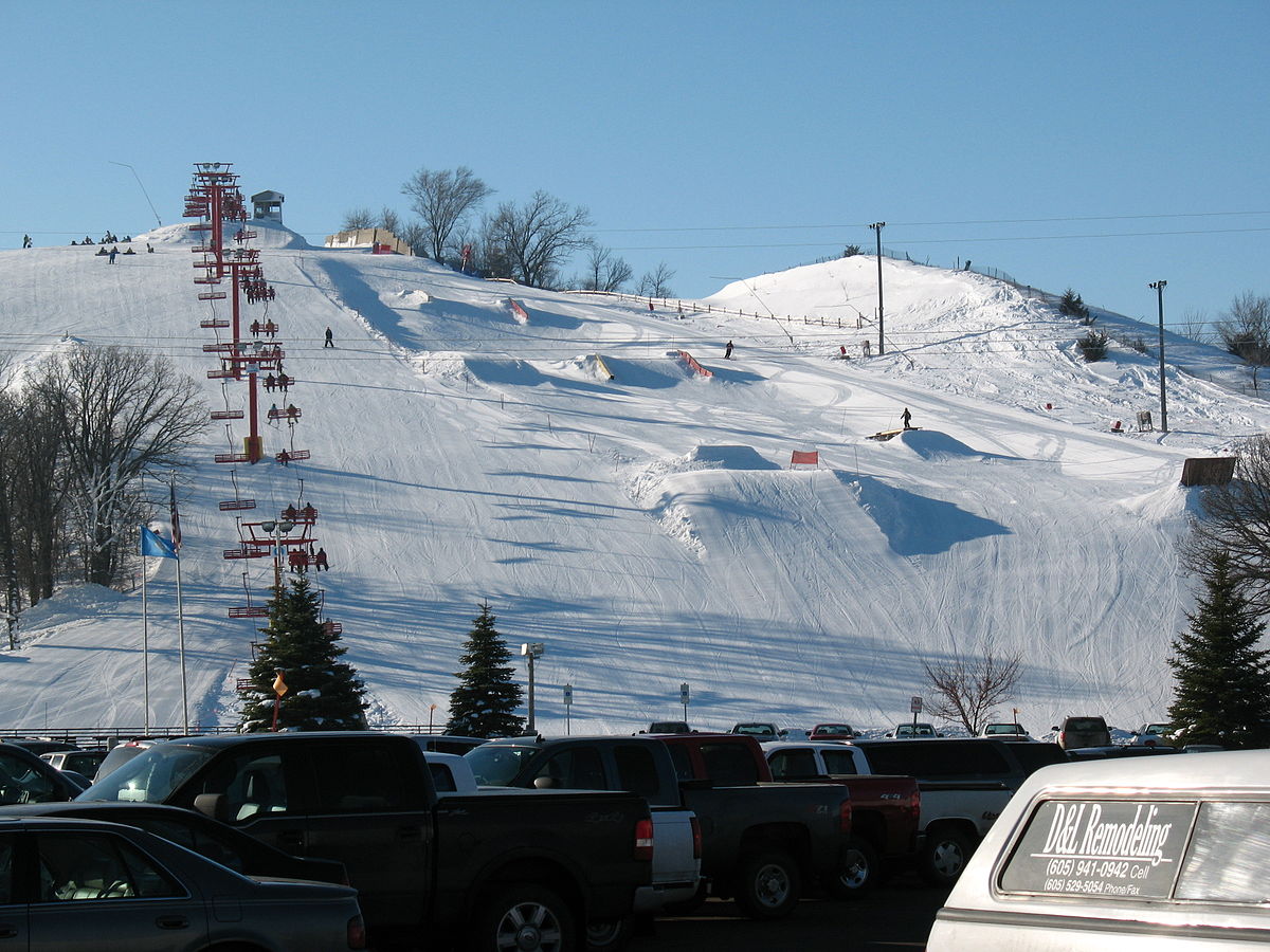 Great Bear Ski Valley in USA - a ski lift going up the side of a mountain.