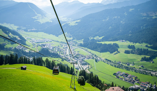 Sillian – Thurntaler in Austria - a view from the top of a mountain in switzerland.