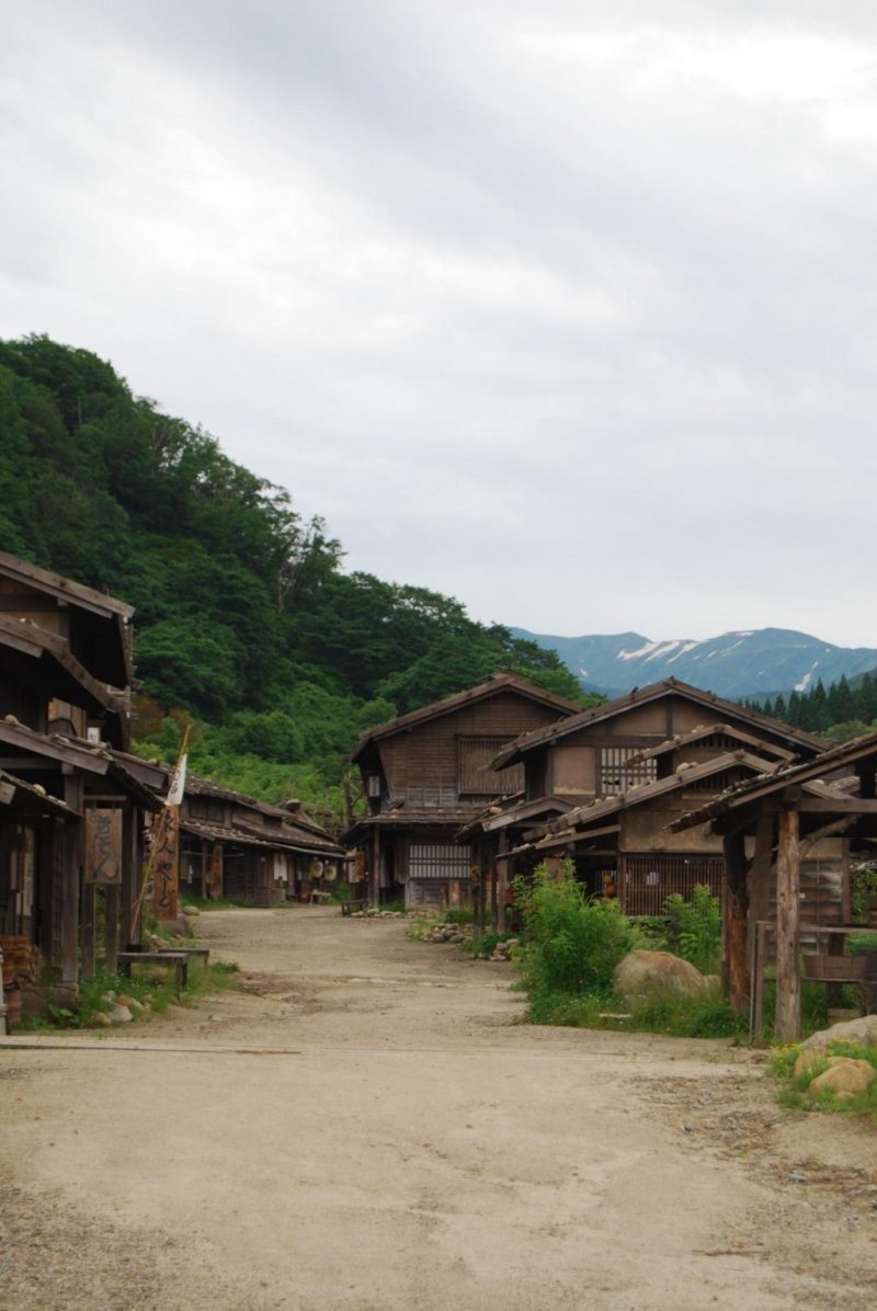 Taranokidai in Japan - an old village in the mountains.