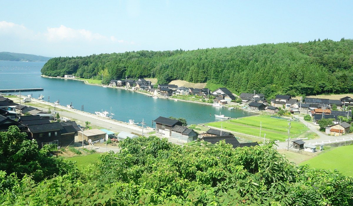 Nanao Korosa in Japan - a body of water.