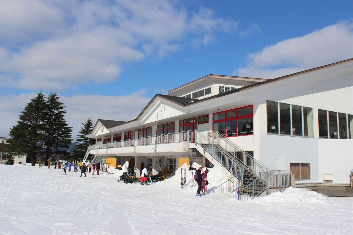 Kanayasan in Japan - snow on the ground.