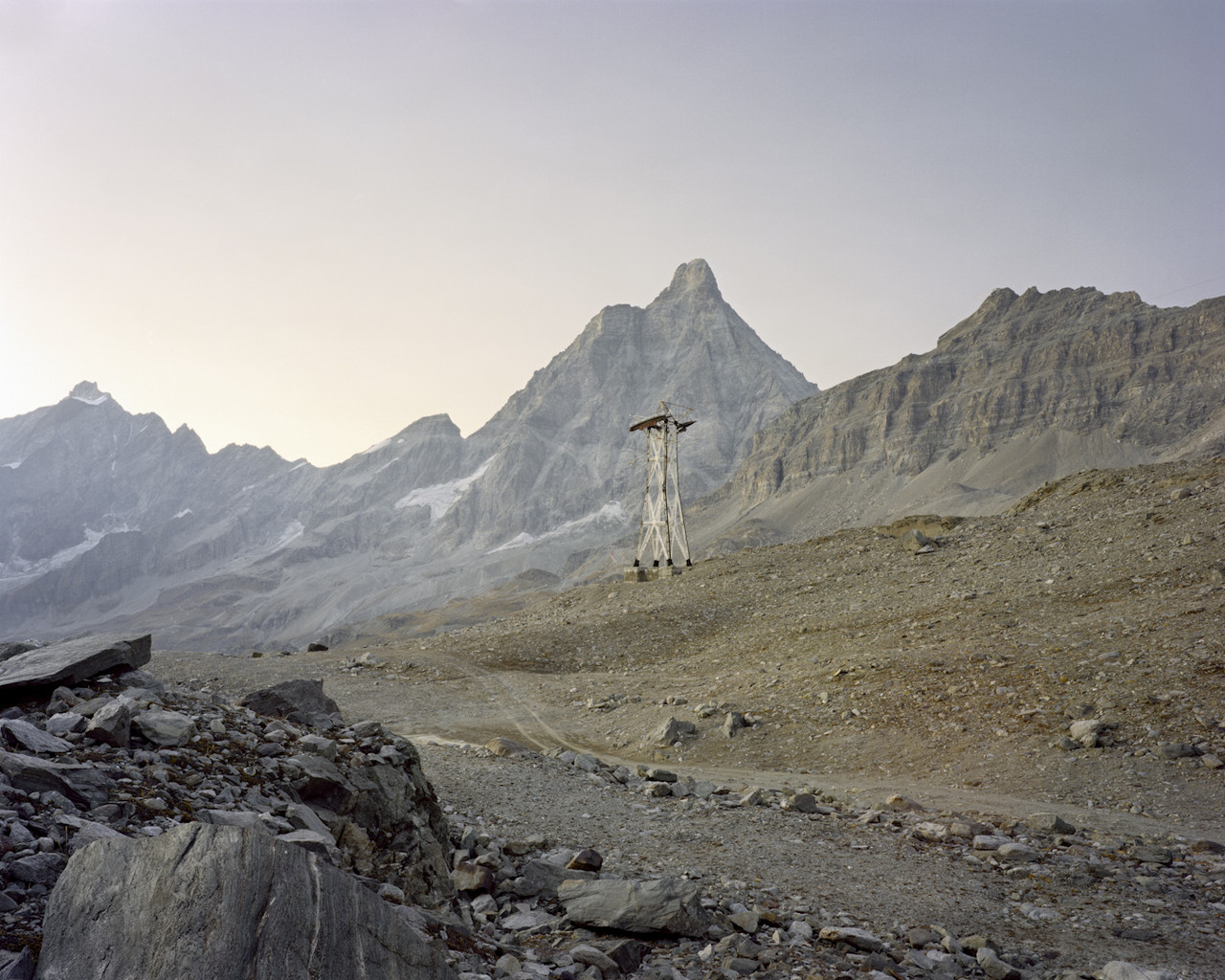 Alpe Cialma – Locana in Italy - the mountain is rocky.