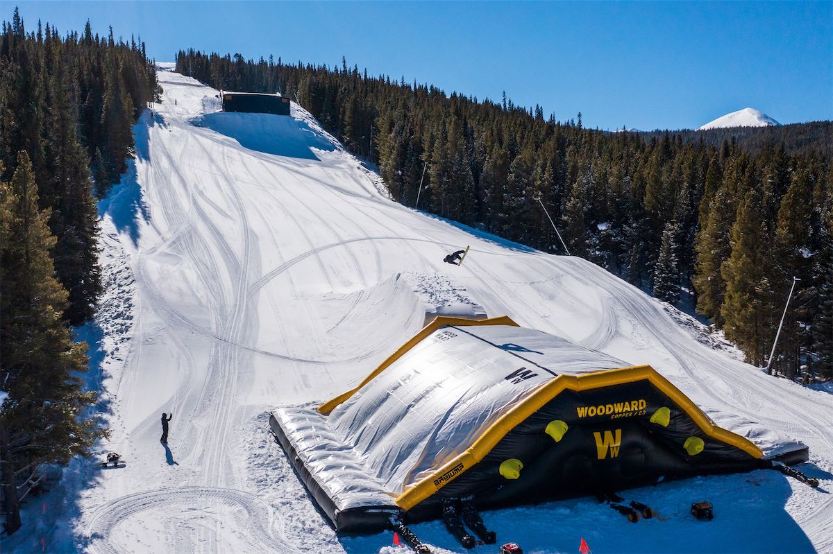 Copper Mountain in USA - a ski slope covered in snow.