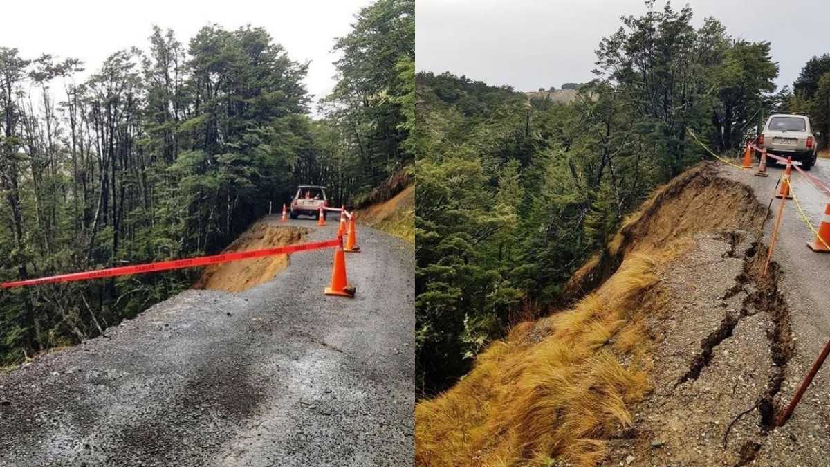 Mt Cheeseman in New Zealand - a road that has been closed to traffic.