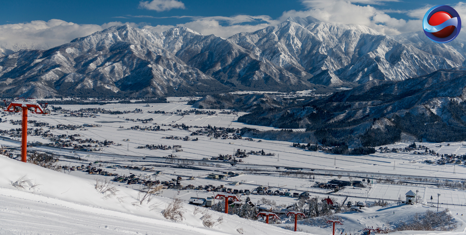 Ishiuchi Hanaoka in Japan - snow on the ground.