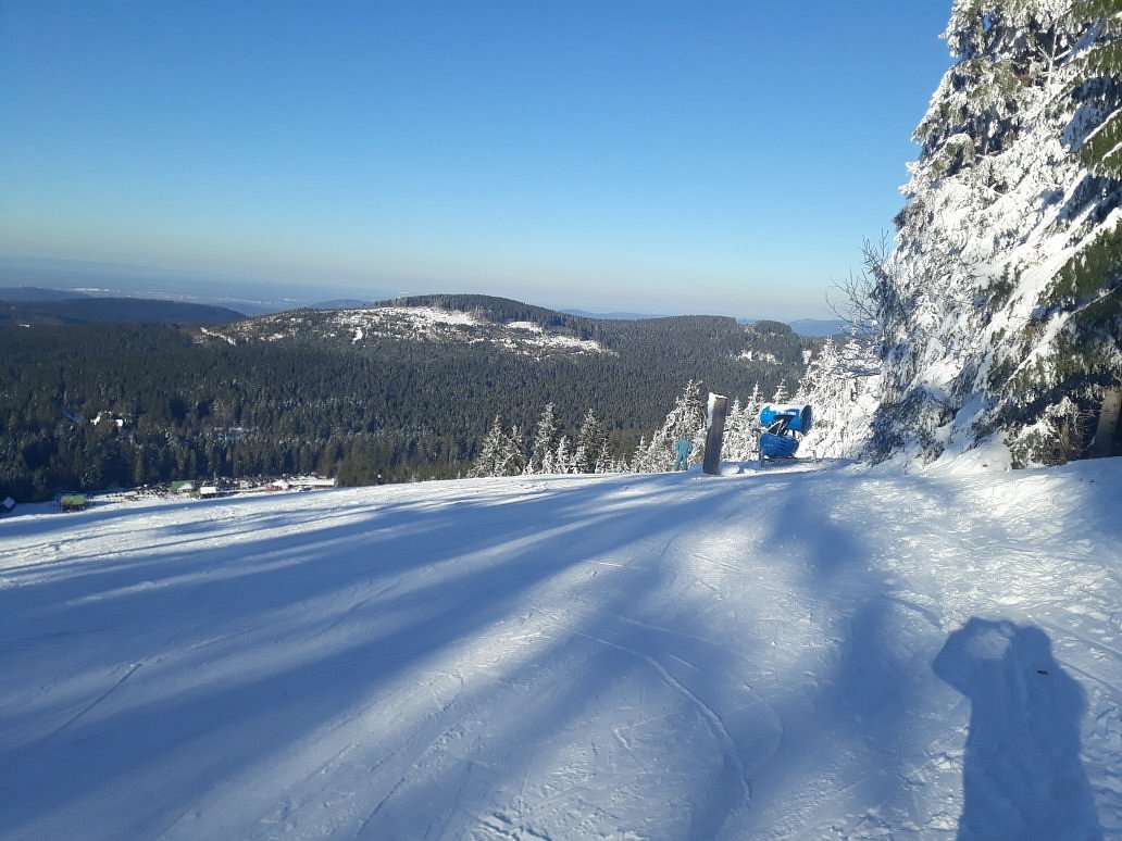 Mehliskopf in Germany - the view from the top of the mountain.