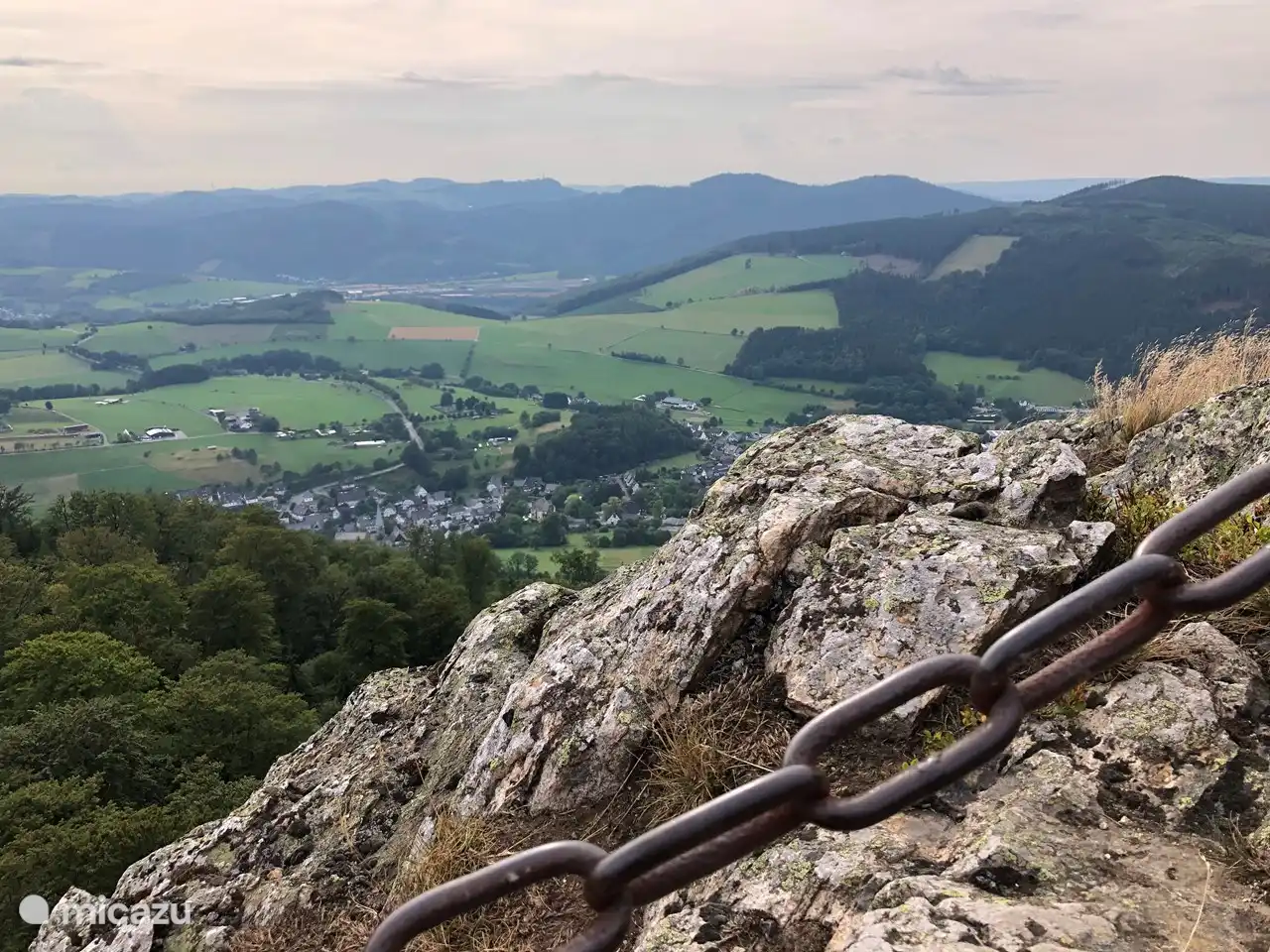 Fort Fun Winterwelt – Bestwig in Germany - a view from the top of a mountain.