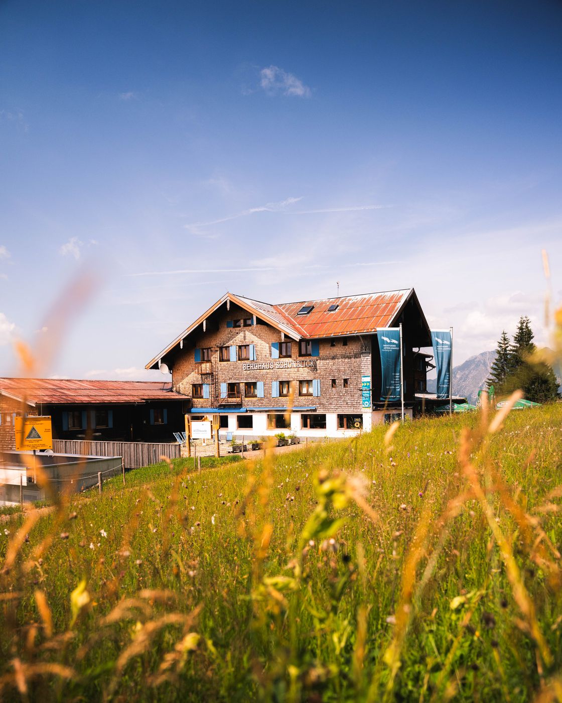 Söllereck – Oberstdorf in Germany - a house in the middle of a field.
