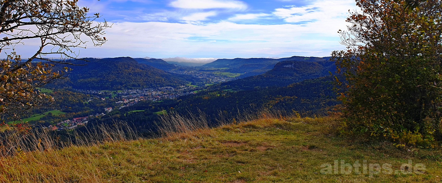 Traifelberg – Honau in Germany - the view from the top of the mountain.