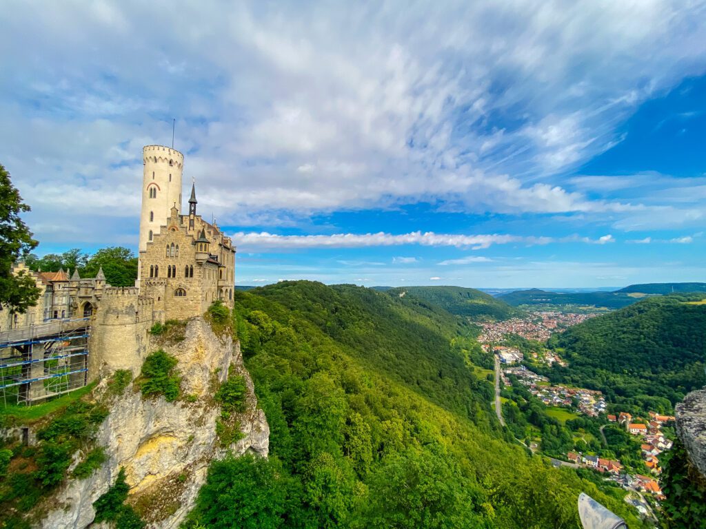 Traifelberg – Honau in Germany - a castle on top of a mountain.