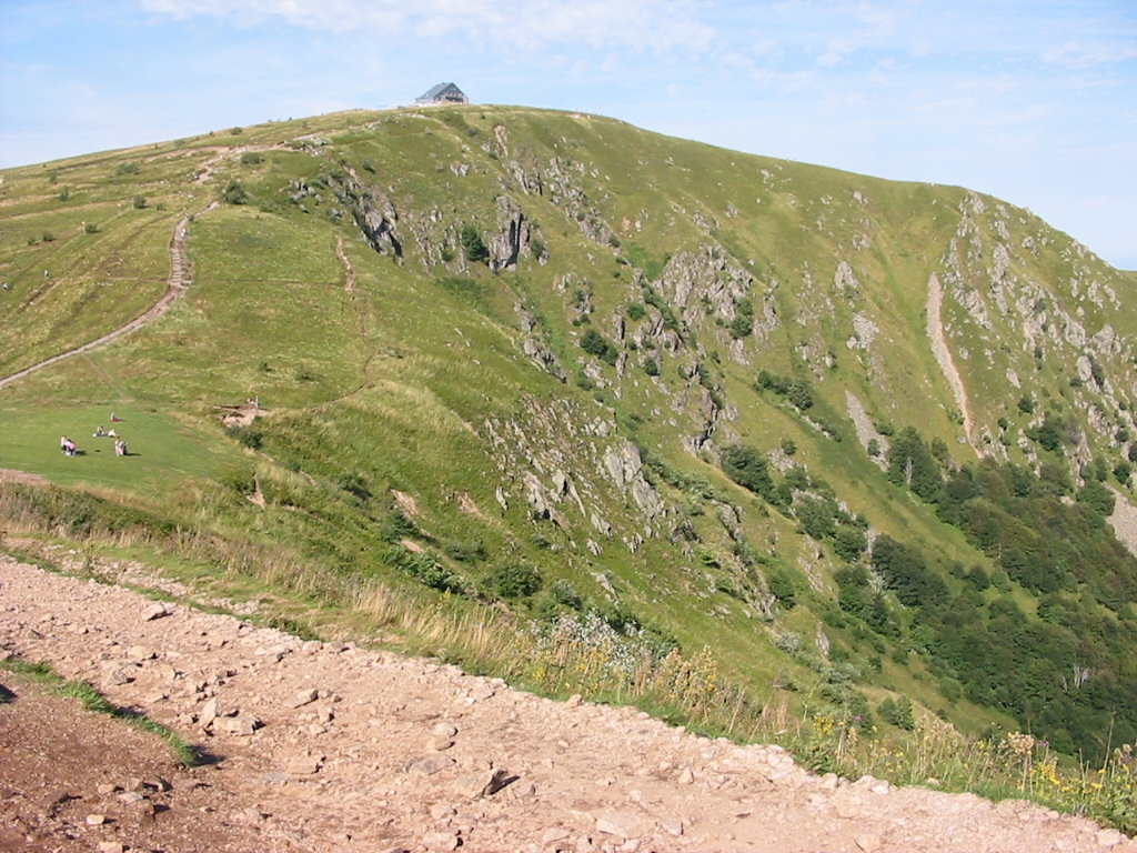Le Schlumpf – Dolleren in France - a view of the top of a mountain.