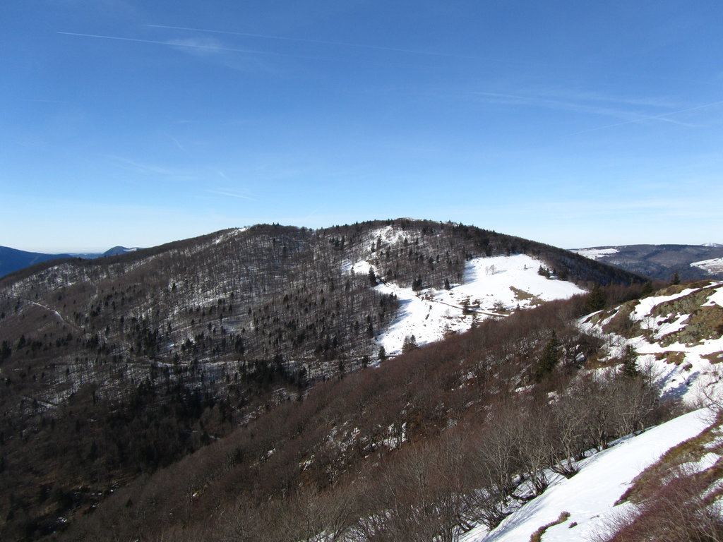 Le Schlumpf – Dolleren in France - a clear blue sky.