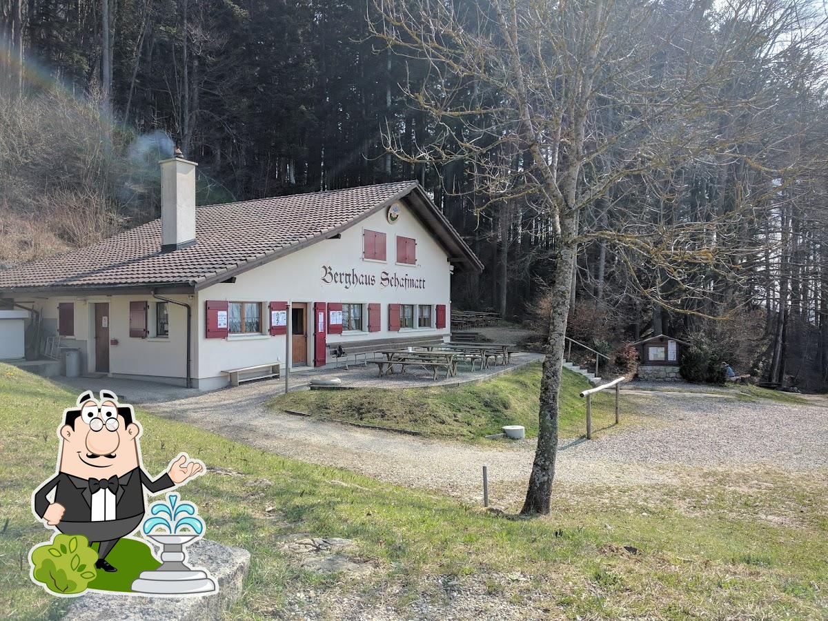 Schafmatt – Oltingen in Switzerland - a small house in the middle of a forest.