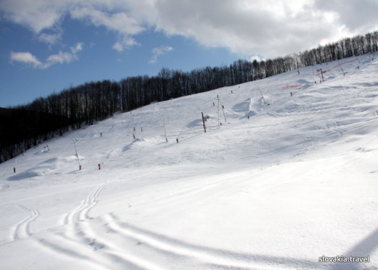 Ski-Blanc – Ostrý Grúň in Slovakia - white snow on the ground.