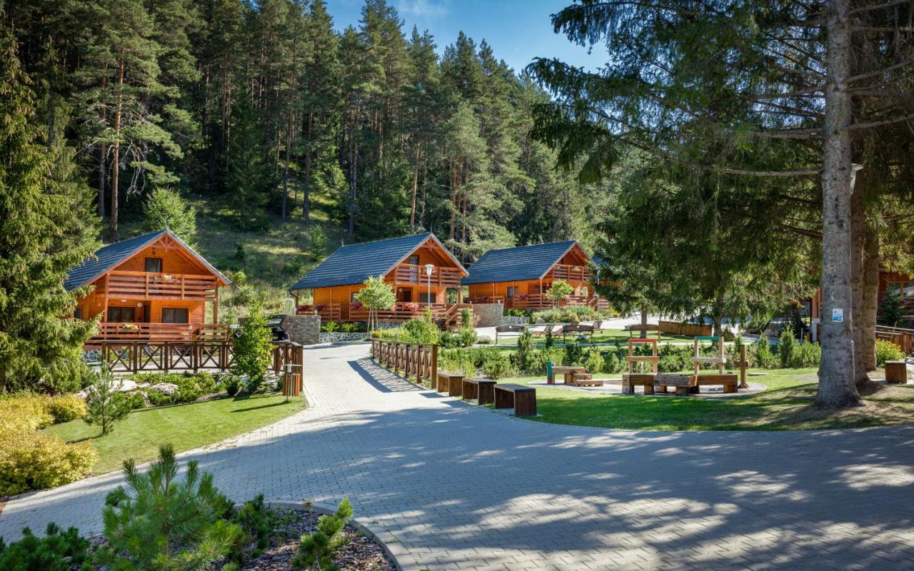 Lopušná dolina – Svit in Slovakia: the building where the resort is located.