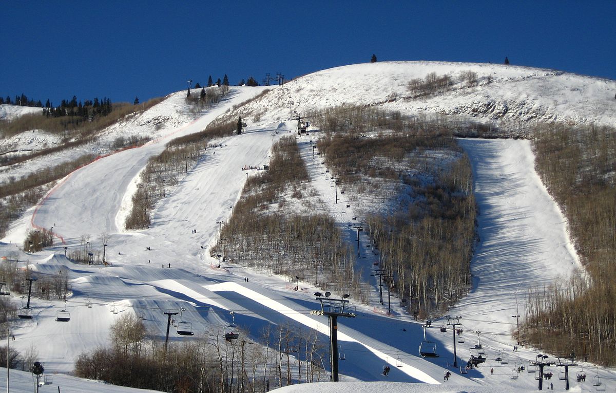 Lake City Ski Hill in USA - a snow covered ski slope.