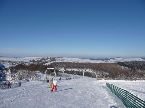 Am Richtergrund – Hermsdorf in Germany - a view from the top of a hill.
