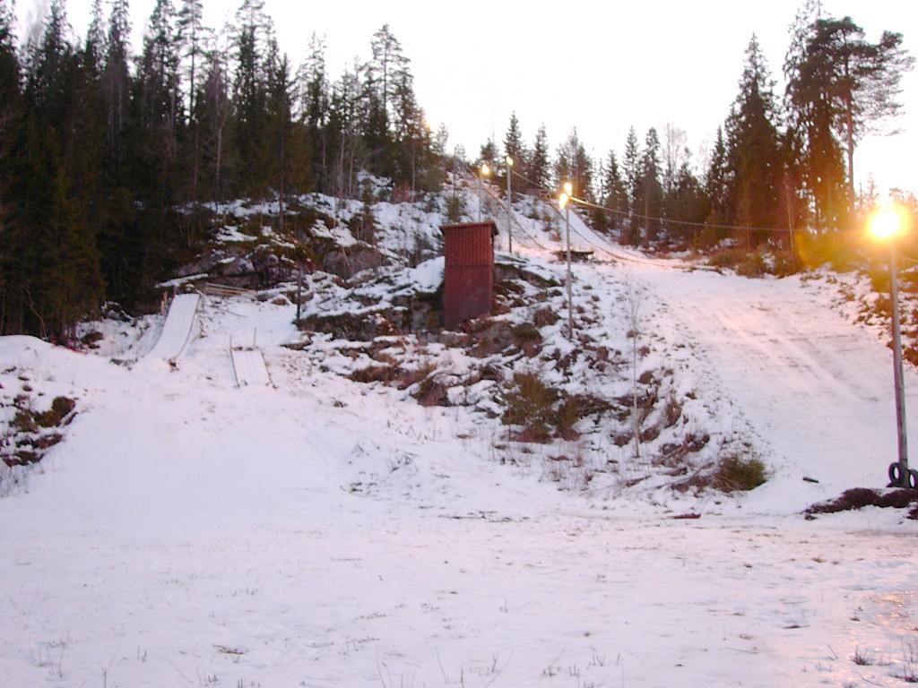 Kniplia – Gjerdrum in Norway - snow on the ground.