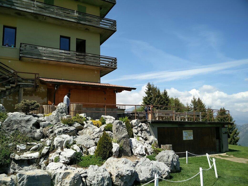 Monte Poieto – Aviatico in Italy - the sky is clear and blue.