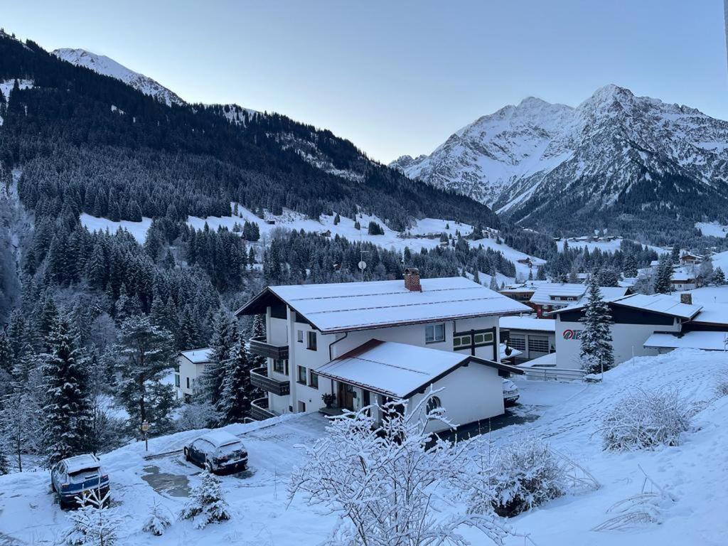 Wildentallift in Austria - a snowy day in the alps.