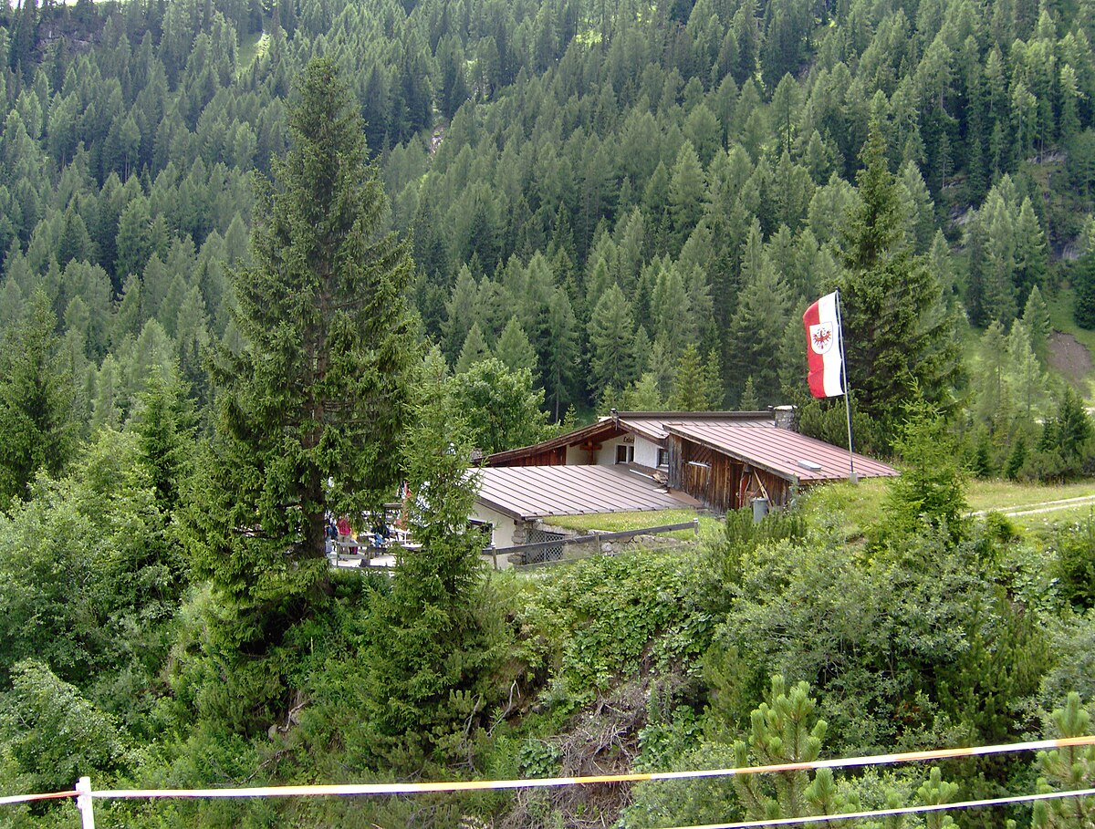 Hoch-Imst – Imst in Austria - a house in the middle of a forest.