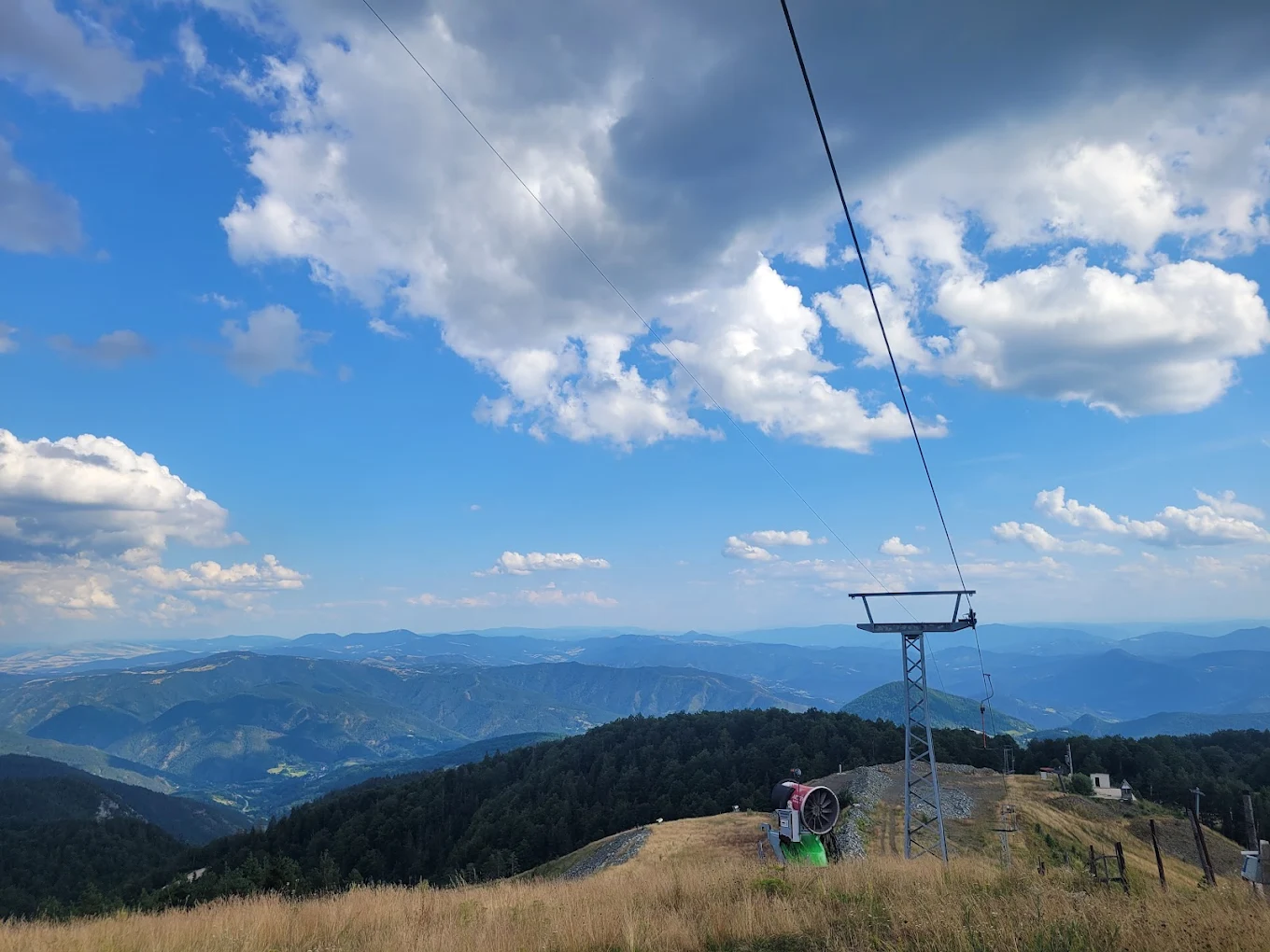 Smestaj"Iver" - Mećavnik - Mokra Gora in Serbia - the view from the top of the mountain.