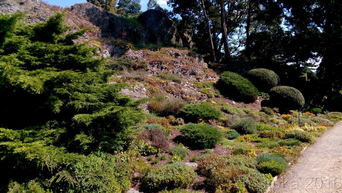 U Bambuchu in Czech Republic - a path leading up to the top of a mountain.