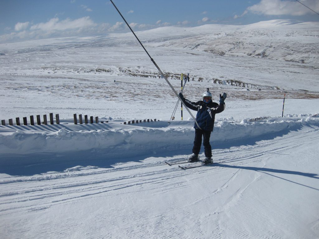 Carlisle Ski Club – Yad Moss in United Kingdom - snow on the ground.